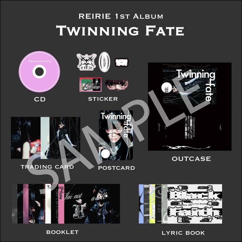 REIRIE 1st Album Twinning Fate-REI-