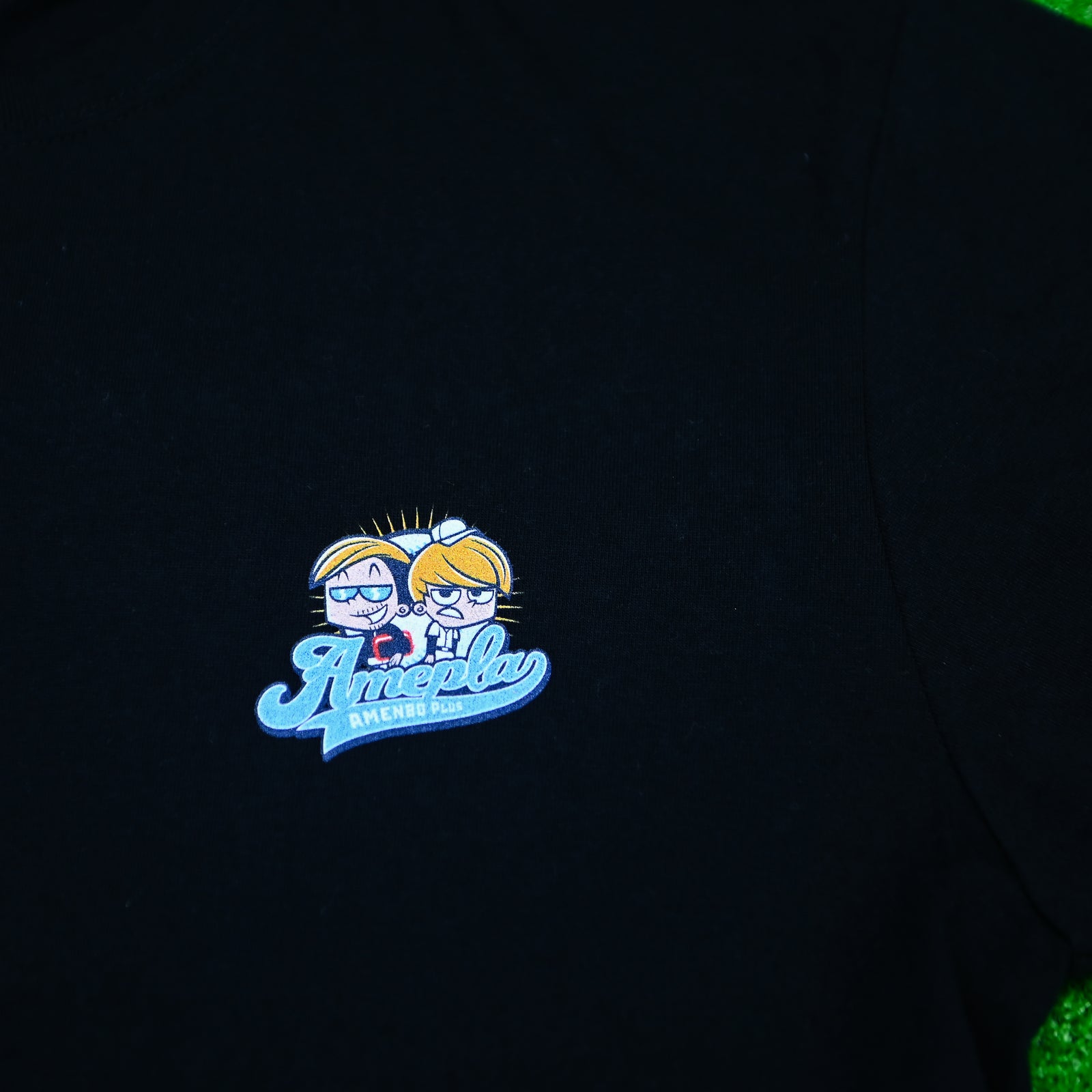 あめんぼプラスのお醤油ちゃんチロりTシャツ あめんぼぷらす ホイ助お醤油ちゃんチロリTシャツ - メルカリ