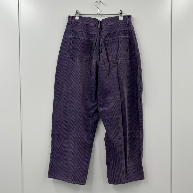 [Haruka Murahama] Purple corduroy pants