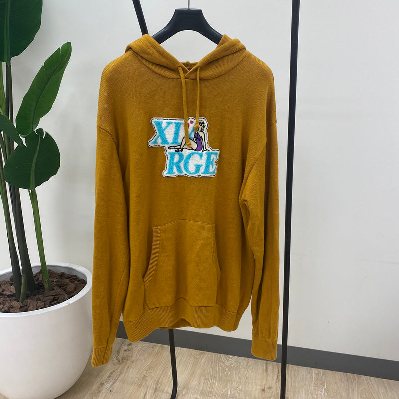 [Futeko] XLARGE knit hoodie