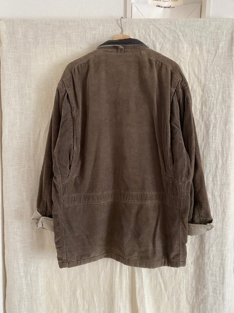 Kimura Seinan corduroy work jacket (used clothes)