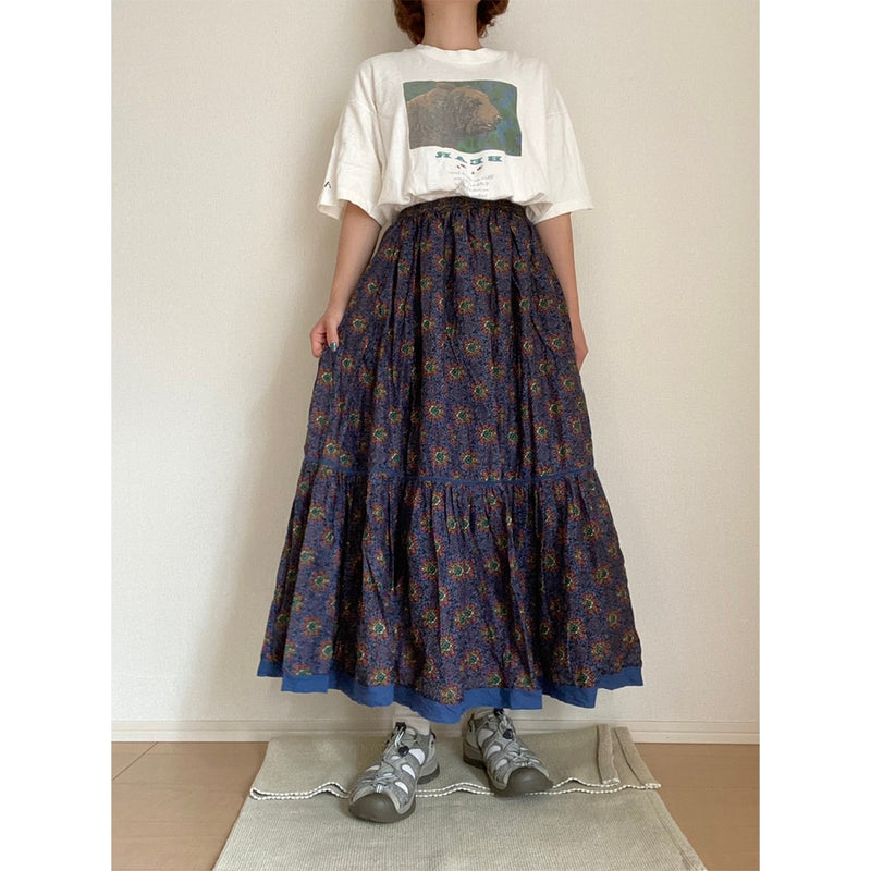 Kimura Seinan niko and... Tiered skirt