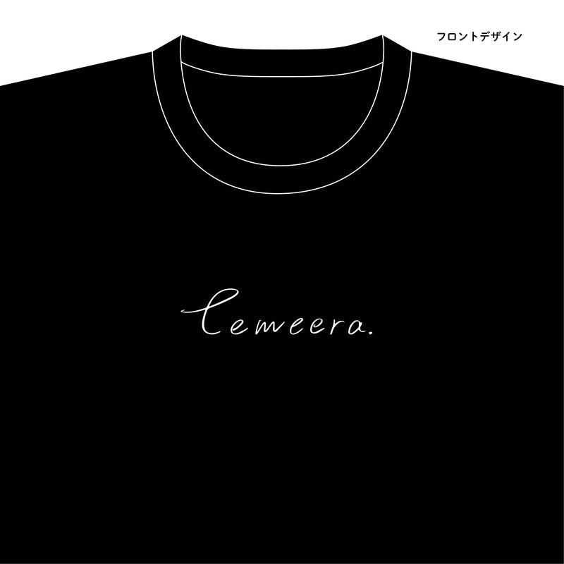 [Made to order] Temera. T-shirtBlack 