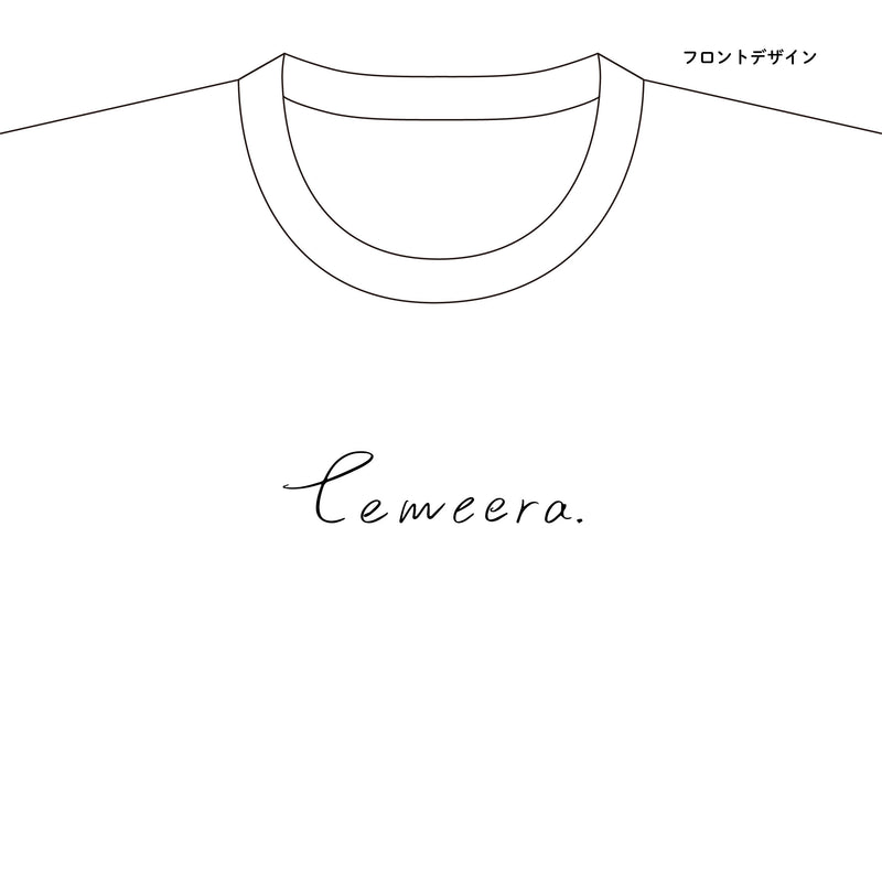 [Made to order] Temera. T-shirtWhite 
